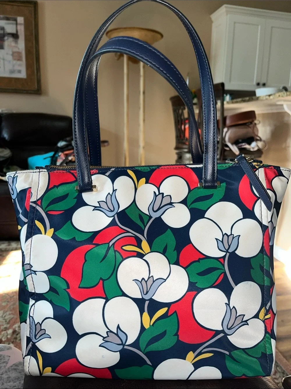 EUC Authentic Kate Spade Dawn Breezy Floral-Print Shoulder Bag